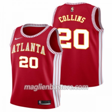 Maglia NBA Atlanta Hawks John Collins 20 Nike Classic Edition Swingman - Uomo